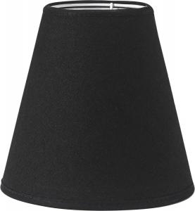 TOPPRINGSKÄRM E14 15/8cm Franza Svart