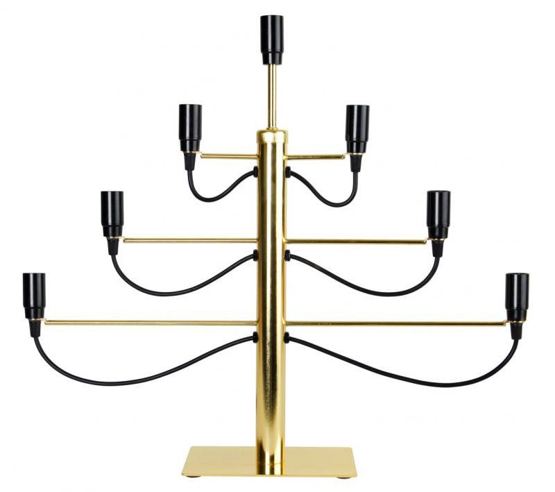 Milano Ljusstake 52cm Mässing
