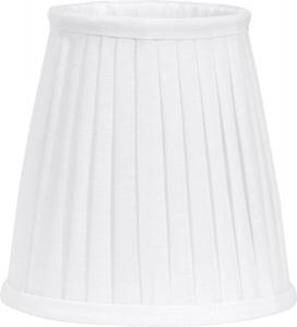 CIA Toppringskärm 20/13cm Plissé Vit