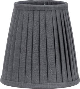 CIA Toppringskärm 20/13cm Plissé Grå