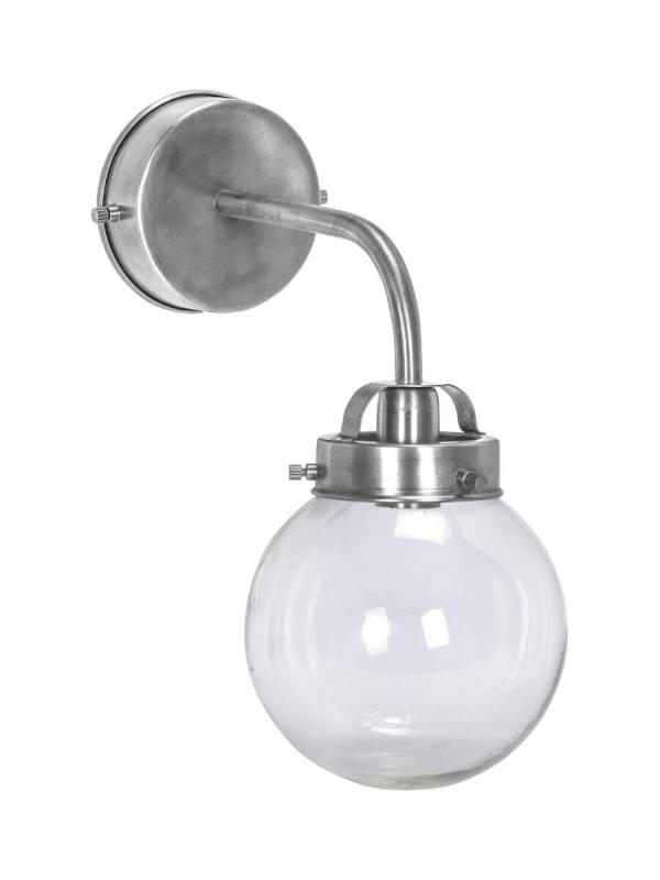 NORMANDY Vägglampa 30cm Antiksilver