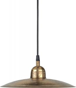 COMO Taklampa 28cm Beaten Guld