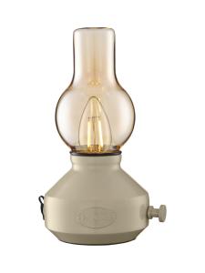 GLIMT Bordslampa USB-Laddbar 21cm Beige IP44