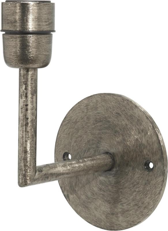 BASE Vägglampa 13cm Beaten Silver