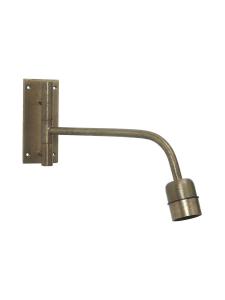 BASE Vägglampa 34cm Rustik Guld