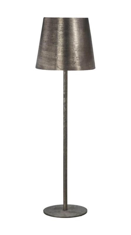 BASE Bordslampa 57cm Rustik Silver/Metallskärm