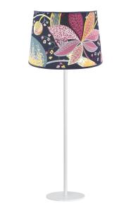 BASE Bordslampa 71cm Vit/Mönstrad skärm