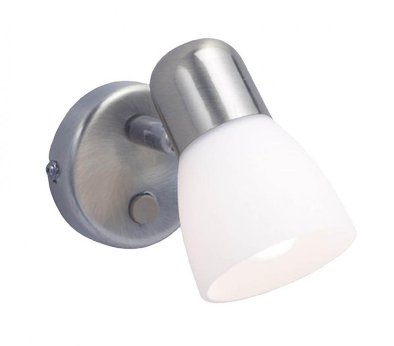 ARTO Vägglampa 1L 8,5cm Borstad stål