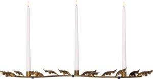 GRACE Ljusstake 80cm Antikmässing