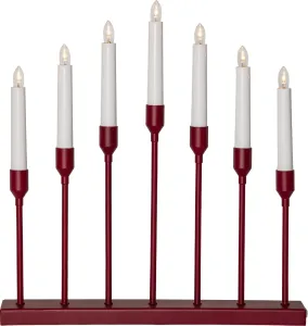 AZTRA Ljusstake 40cm Röd