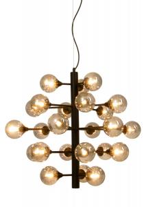 COSMOS Takpendel 24L 68,5cm Svart/Rökgrå