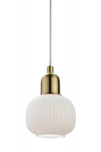 ELIN Fönsterlampa 15cm Matt Mässing/Vit