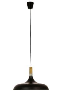 SENSE Takpendel 45cm Svart/Trä/Krom