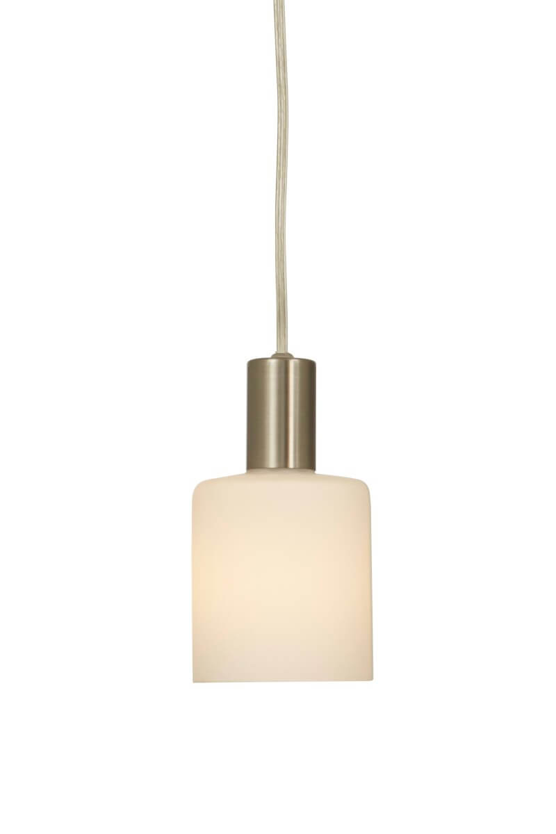 CYLINDER Fönsterlampa 16cm Stål/Vit