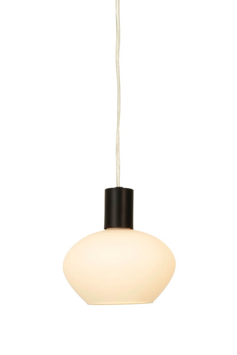 BELL Fönsterlampa 16cm Svart/Opalvit
