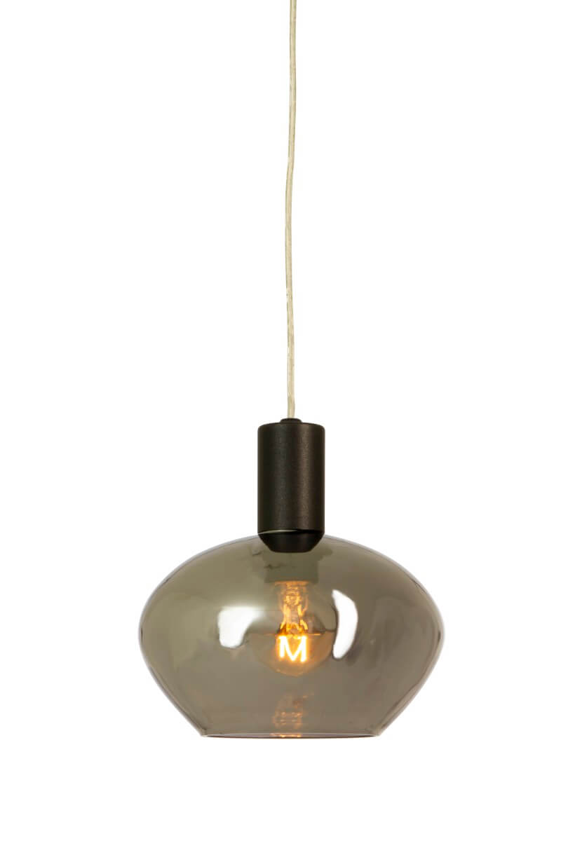 BELL Fönsterlampa 16cm Svart/Rökgrå
