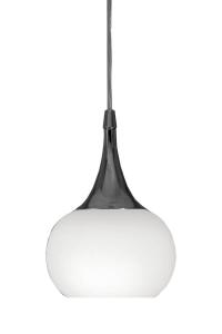 GLOBUS Fönsterlampa 16,5cm Vit/Krom
