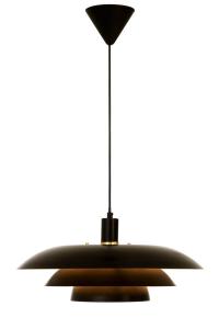 EPSILON Taklampa 45cm Svart
