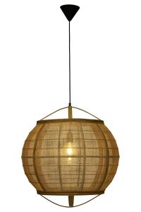 BORNEO Taklampa Ø58cm Natur