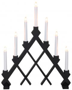 Rut Ljusstake 53cm Svart