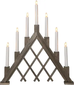 Rute Ljusstake 51,5cm Brun