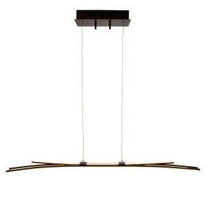 SVALA Taklampa LED 114cm Svart