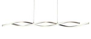SWIRL Takpendel LED Dimbar 109cm Stål