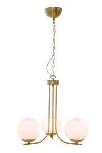 ORFEUS Takpendel 43,5cm Matt Mässing/Opalvit