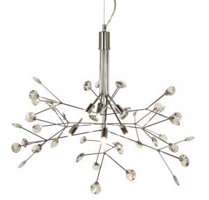 FIESTA Takpendel 59cm Krom/Klar