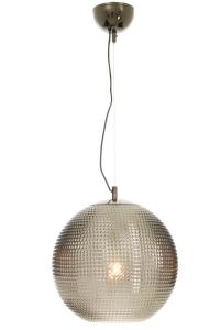 VEGAS Taklampa 35cm Svartkrom