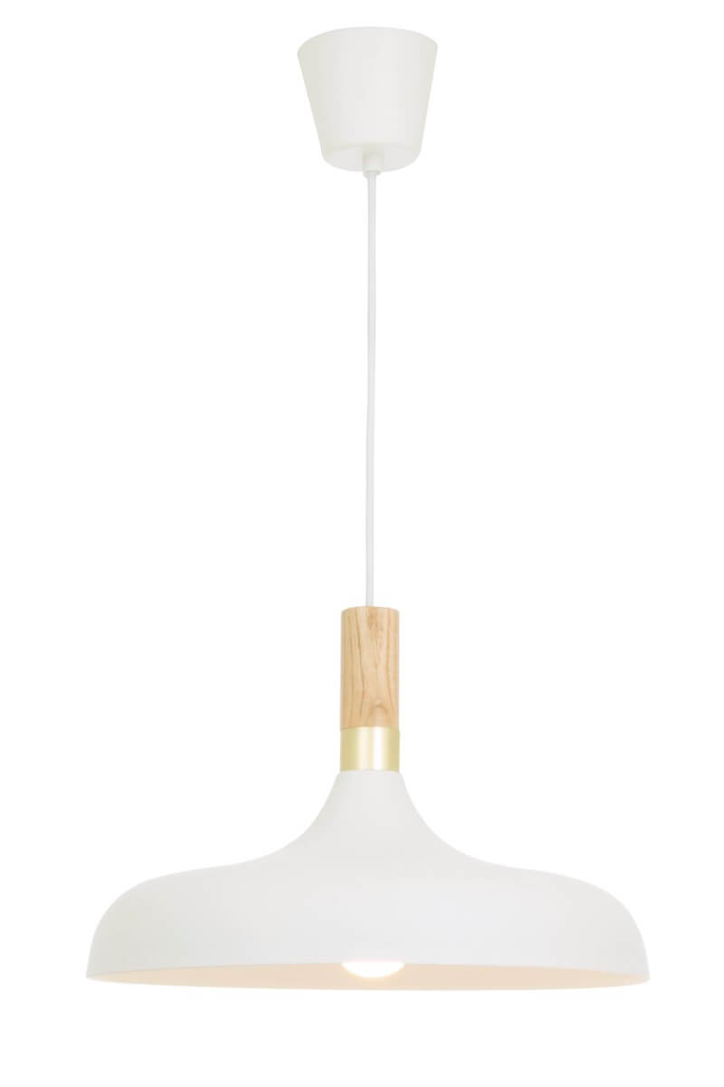 SENSE Takpendel 34cm Vit/Trä/Mässing