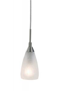 BEDFORD Fönsterlampa 1L 8,5cm Stål/Frostad