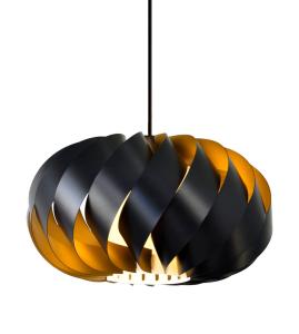 IMPERIAL Taklampa 35cm Guld/Svart