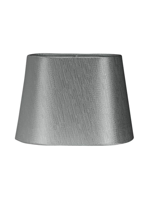 OMERA Lampskärm 20/16cm Sidenlook Glint Grå