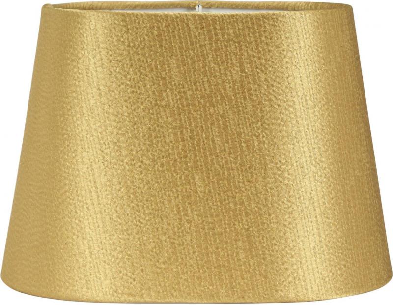 OMERA SIDENLOOK Lampskärm 23/19cm Glint Guld