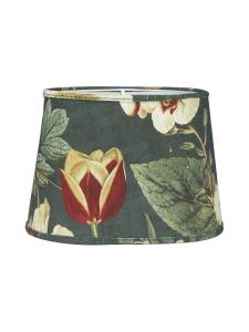 OMERA Lampskärm 23/19cm Mönstrad Botany Grön