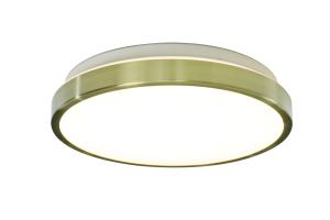 VEROLI Plafond LED 30cm Matt Mässing