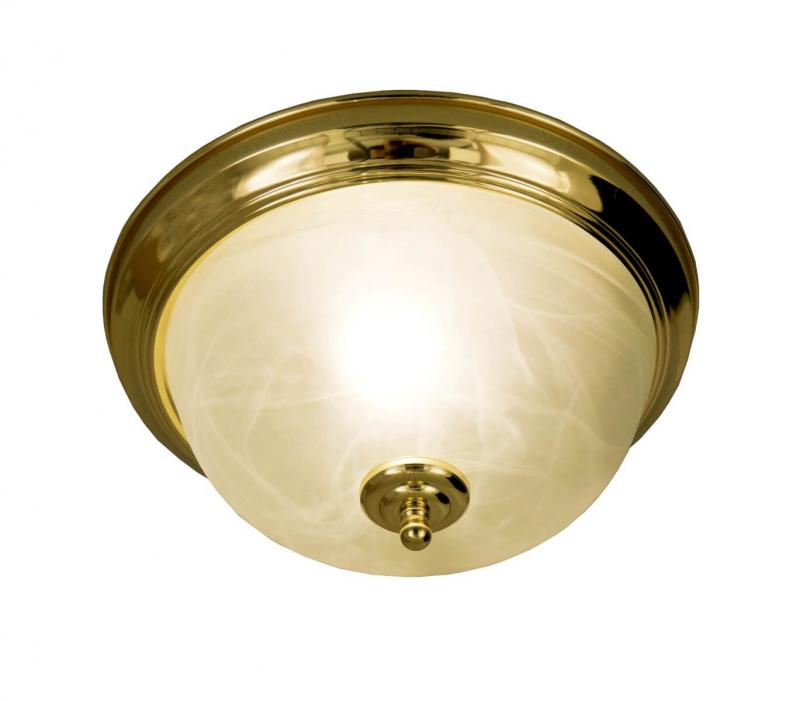 NAPOLI Plafond Bad 27,5cm Antik/Vit IP44