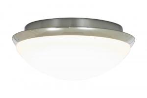 SIRACUSA LED-Plafond Bad 24,8cm Krom/Vit IP44
