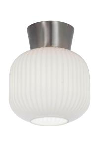 VANJA Plafond 20cm Vit/Stål
