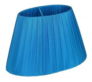ORIVA Lampskärm Oval Organza 14/22cm Turkos