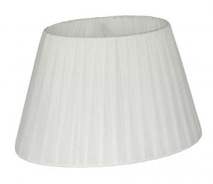 ORIVA Lampskärm Oval Organza 14/22cm Vit