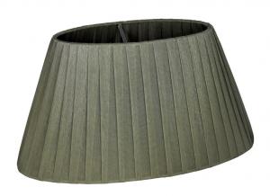 ORIVA Lampskärm Oval Organza 16,5/28cm Grå