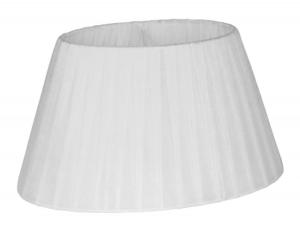 ORIVA Lampskärm Oval Organza 16,5/28cm Vit
