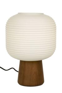 AURA Bordslampa 29cm Brunbets/Vit