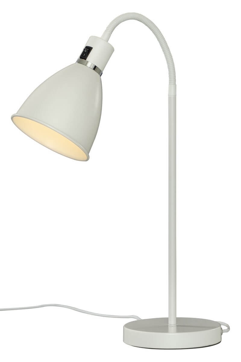 IDRE Bordslampa 52cm Vit/Krom