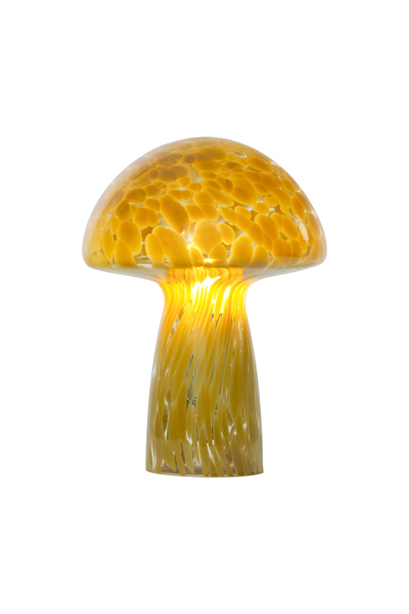 MUSHI Bordslampa Liten 21cm Beige