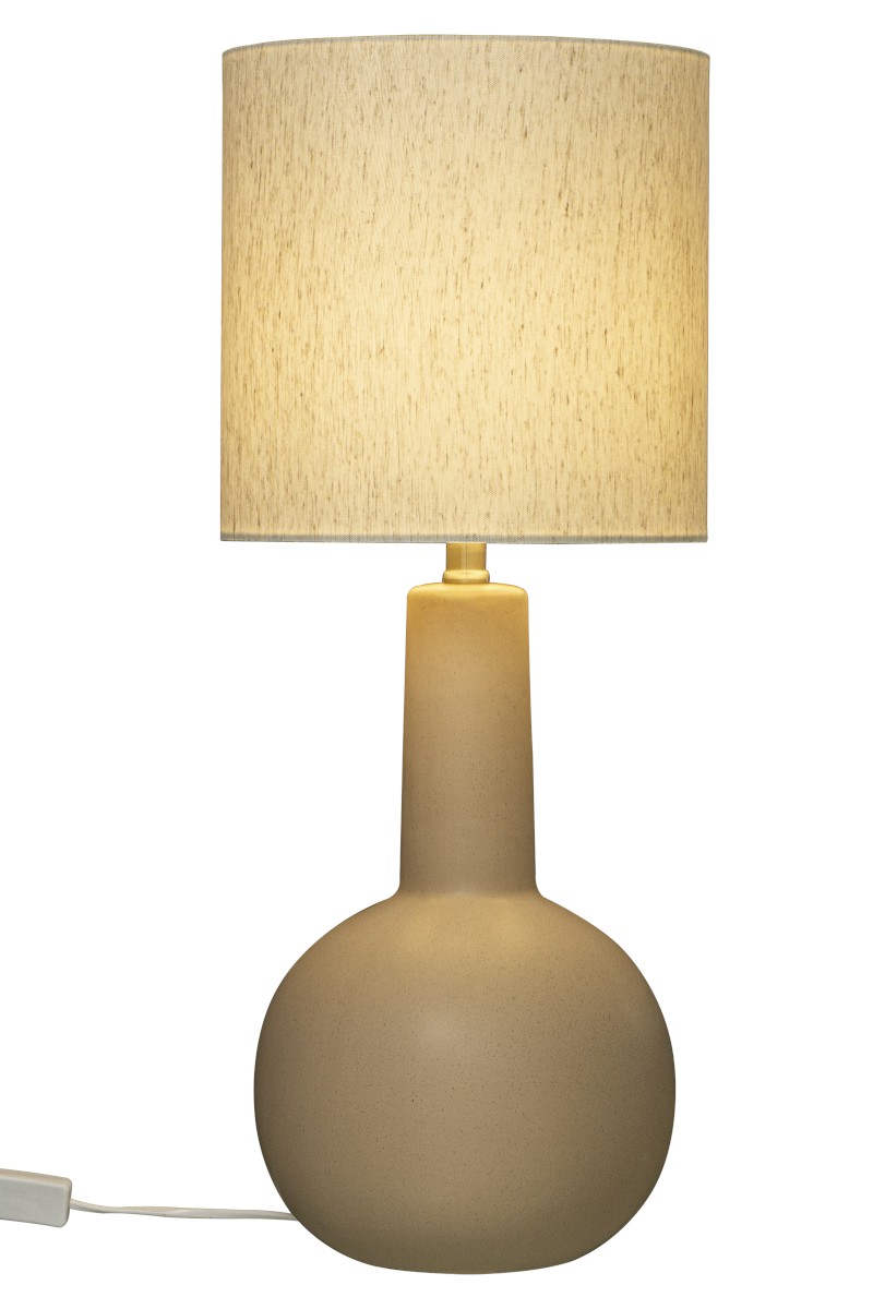 ELEANA Bordslampa 73,5cm Brun/Beige skärm