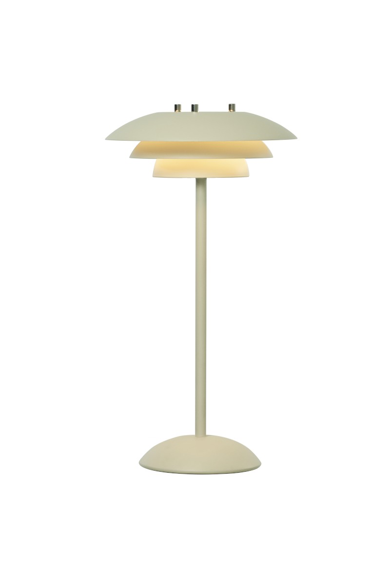 EPSILON Bordslampa USB-Laddbar 37cm Beige
