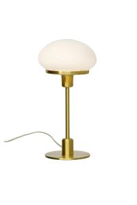 NEW AUGUST Bordlampa 36cm Matt Mässing/Opalvit